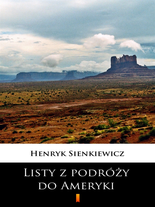 Title details for Listy z podróży do Ameryki by Henryk Sienkiewicz - Available